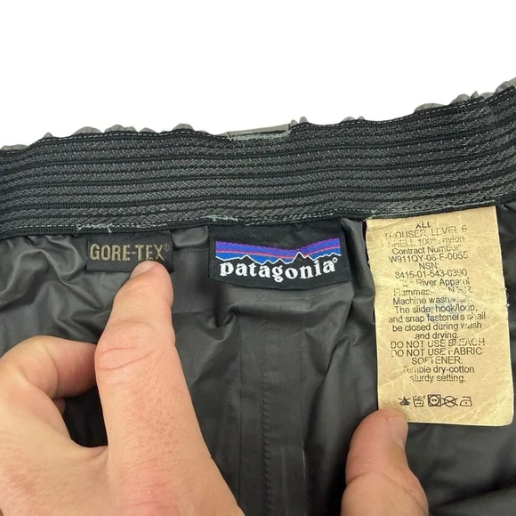 Patagonia PCU L6 Level 6 GORE-TEX Pants Trousers Alpha Gray XLL Rare